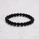 Natural Obsidian 8 mm Beaded Gemstone Bracelet