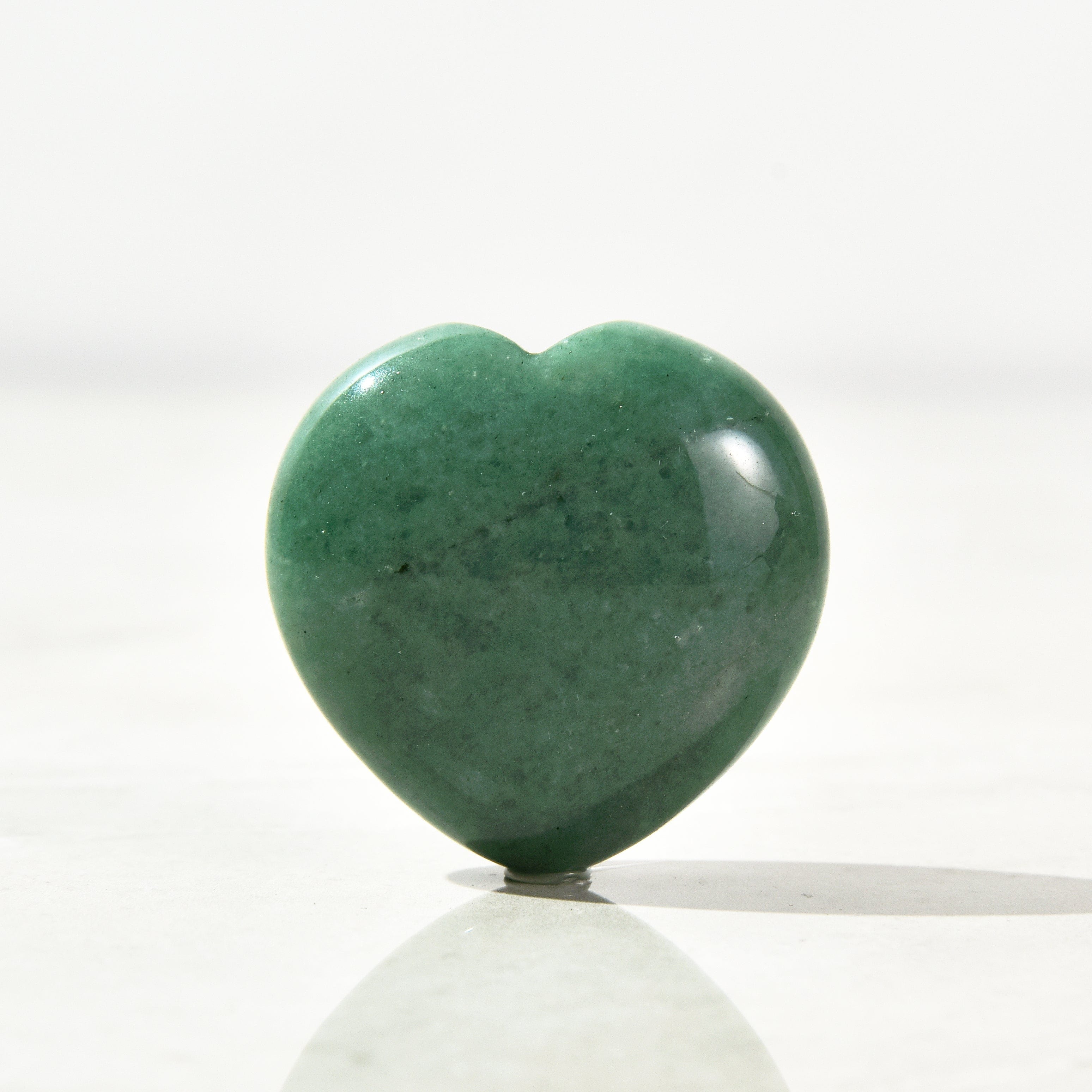 Kalifano Gemstone Carvings Aventurine Heart Carving GH40-AV