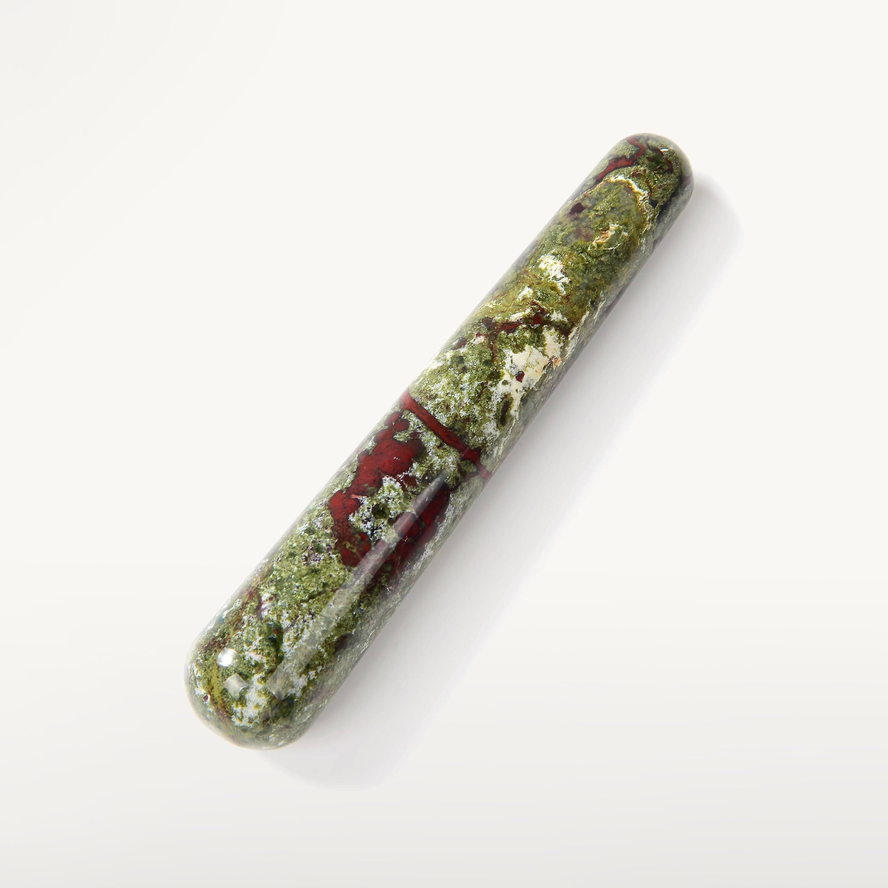 Kalifano Gemstone Carvings Bloodstone Gemstone Wand GW-BS