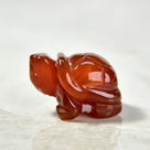 Carnelian Turtle 1.5'' Natural Gemstone Carving
