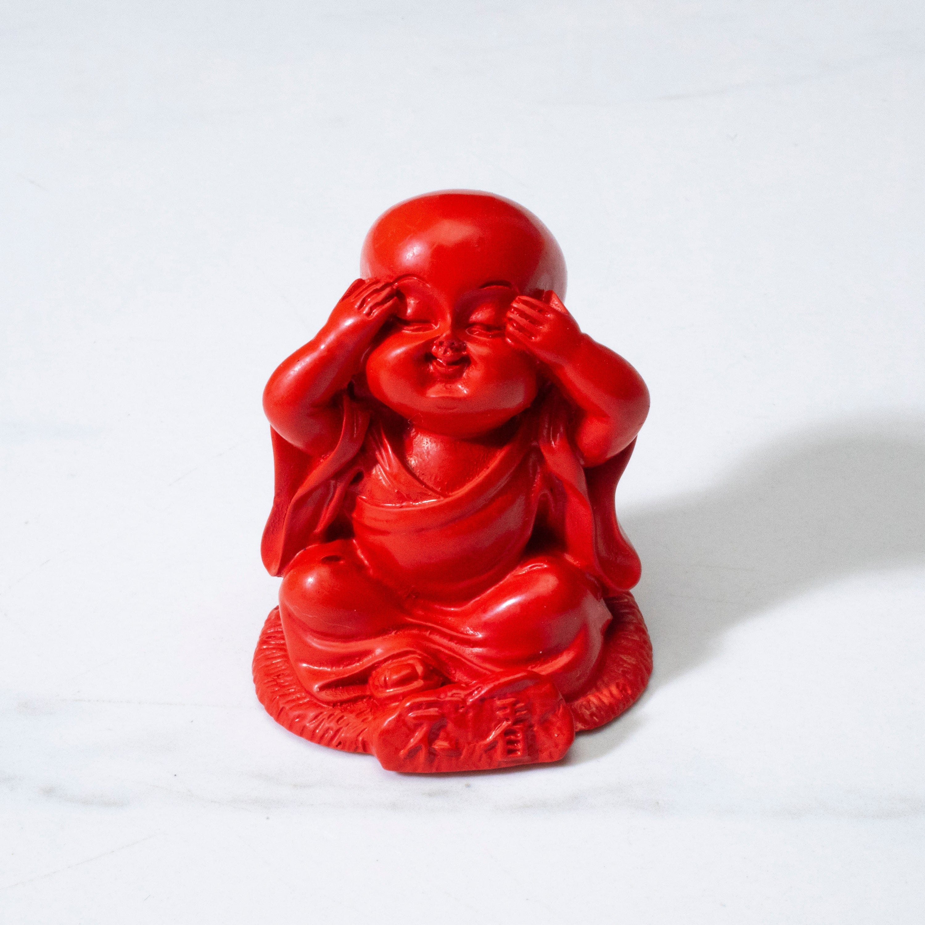 KALIFANO Gemstone Carvings Cinnabar Budha Carving CBAR135