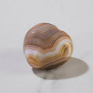 Gray Agate Heart Carving