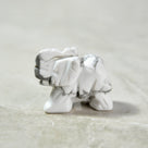 Howlite Elephant 1.5