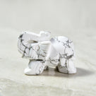 Howlite Elephant 2