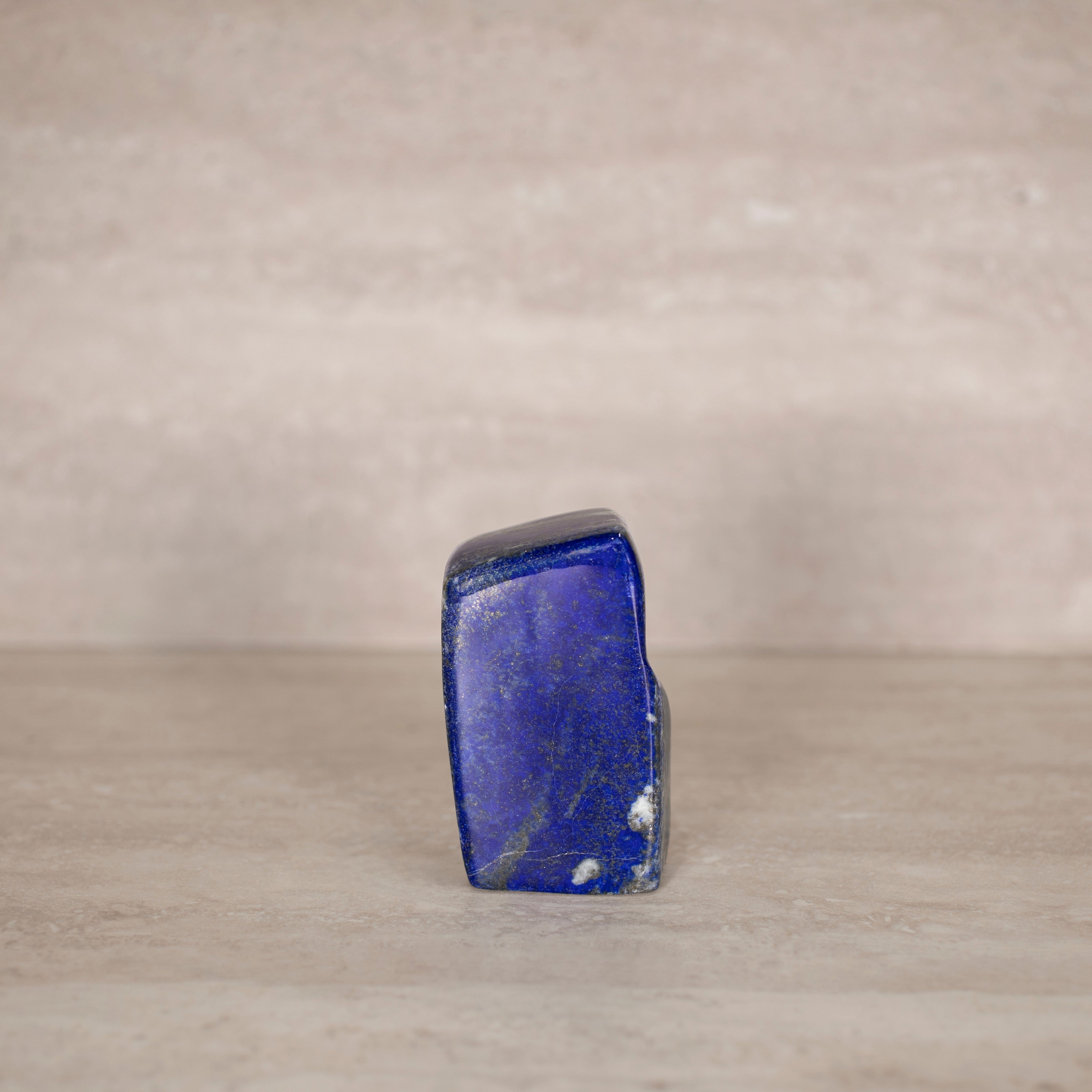 KALIFANO Gemstone Carvings Natural Lapis Lazuli Freeform from Afghanistan - 4" / 555 grams LP1100.012