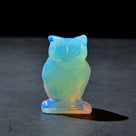 Opalite Moonstone Owl 2'' Carving