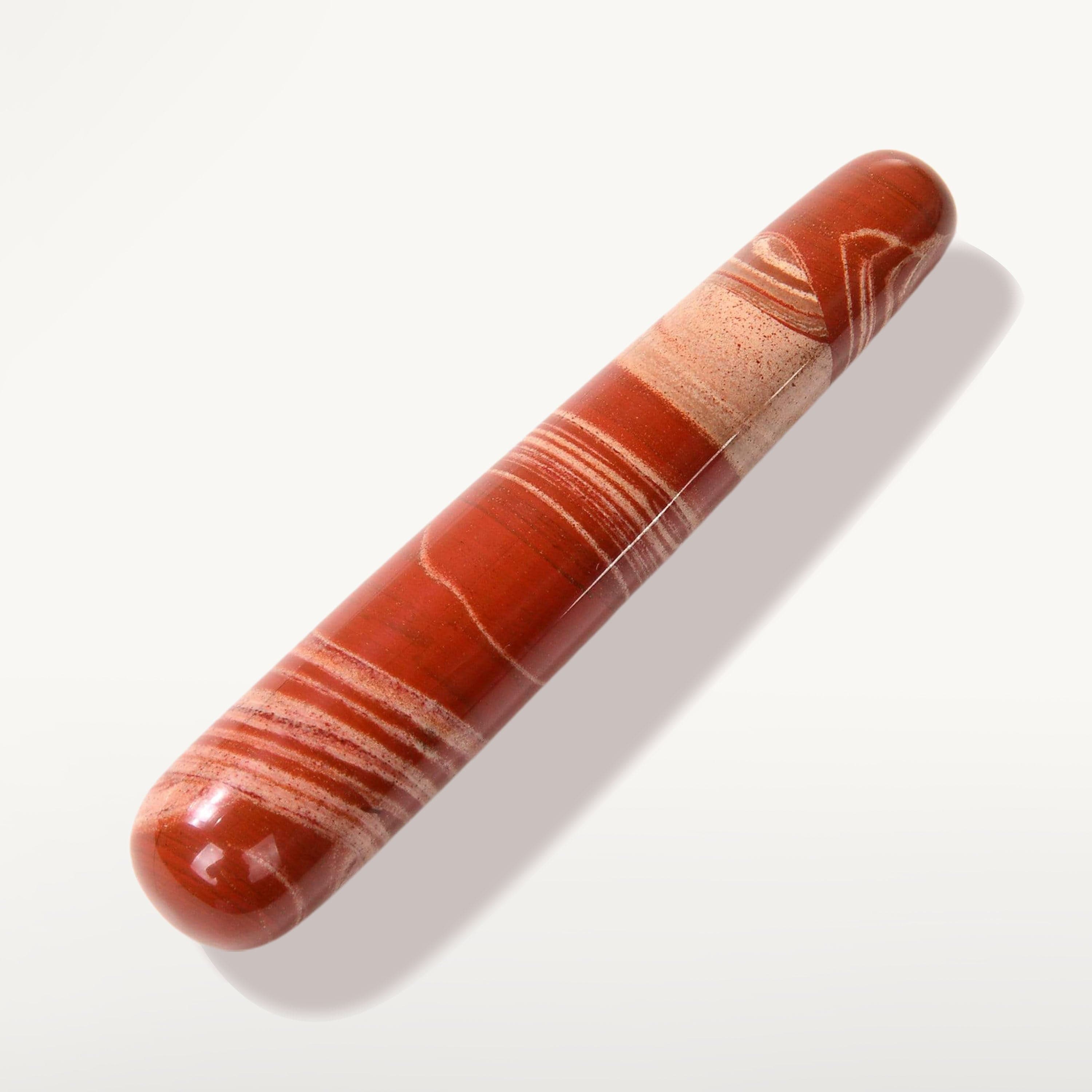 Kalifano Gemstone Carvings Red Jasper Gemstone Wand GW-RJ