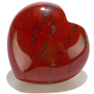 Red Jasper Heart Carving