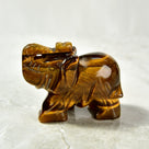 Tiger Eye Elephant Carving