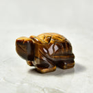 Tiger Eye Turtle 2'' Natural Gemstone Carving