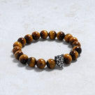 Tiger Eye 10mm Natural Gemstone Stretch Bracelet