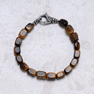 Tiger Eye 6x9mm Natural Gemstone Bracelet