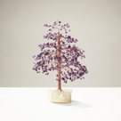 Amethyst Tree of Life on Quartz Cluster Base