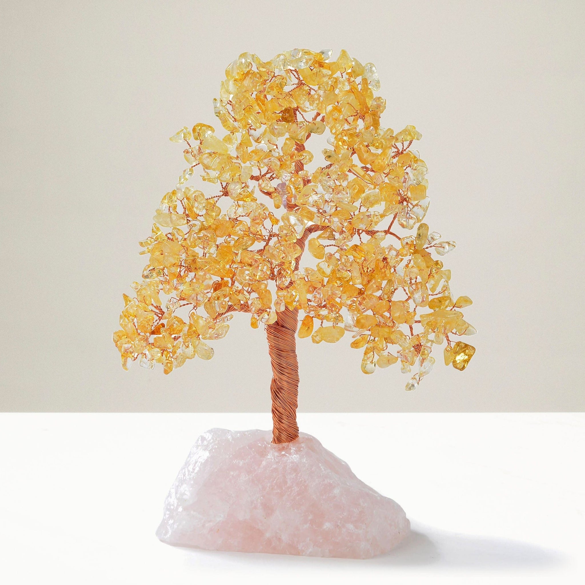 citrine crystal money tree Citrine Bonsai Tree of Life with 414 Crystals