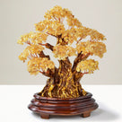 Citrine Tree of Life Centerpiece with over 2,000 Natural Gemstones