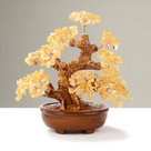Citrine Tree of Life with 360 Natural Gemstones