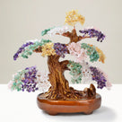 Multi-Gemstone Bonsai Tree of Life with 1,251 Natural Gemstones