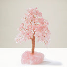 Rose Quartz Bonsai Tree of Life with 414 Crystals