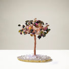 Tourmaline Natural Gemstone Tree of Life with Agate Base
