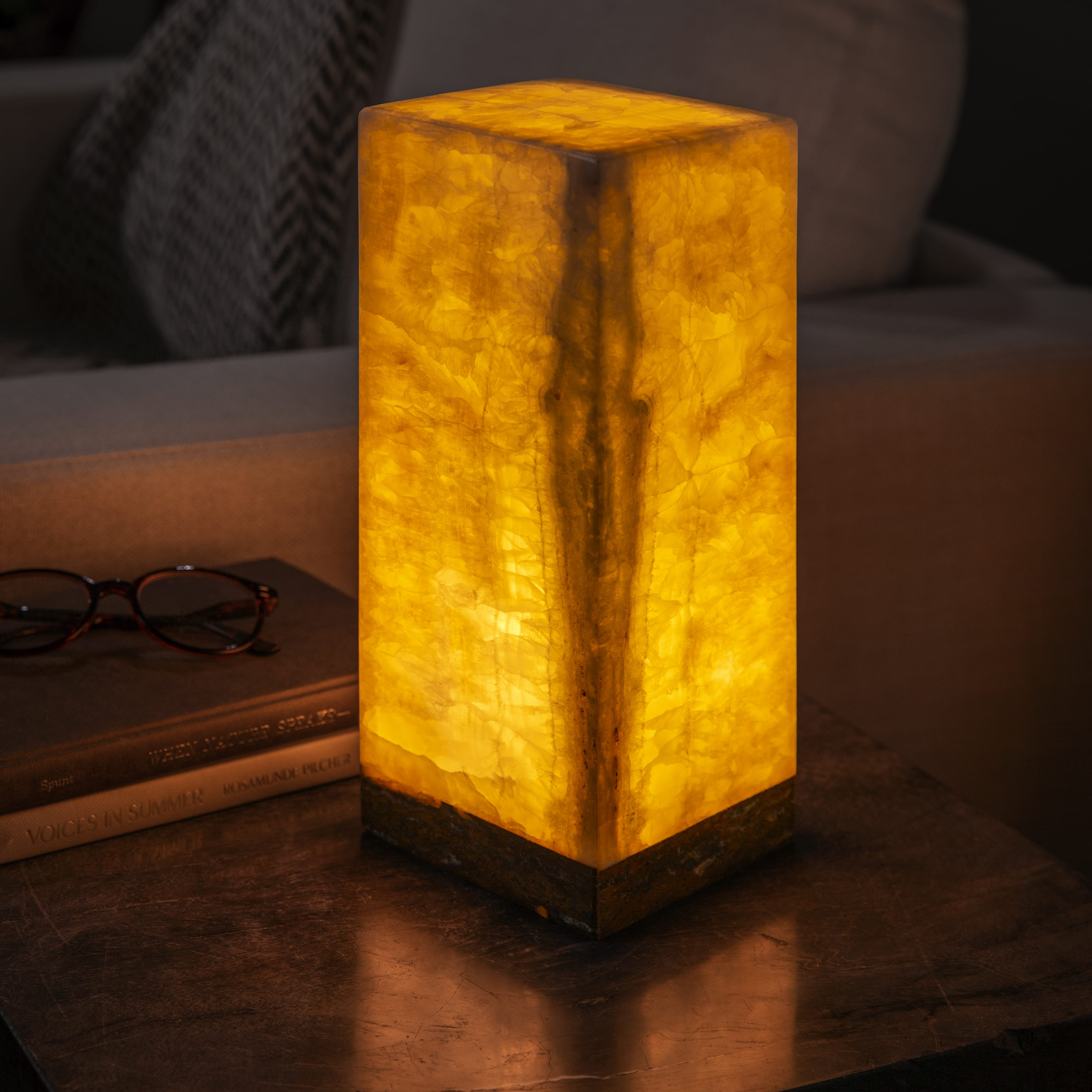 Kalifano Light Towers Onyx Light Tower from Mexico - 12" LT30X12.030