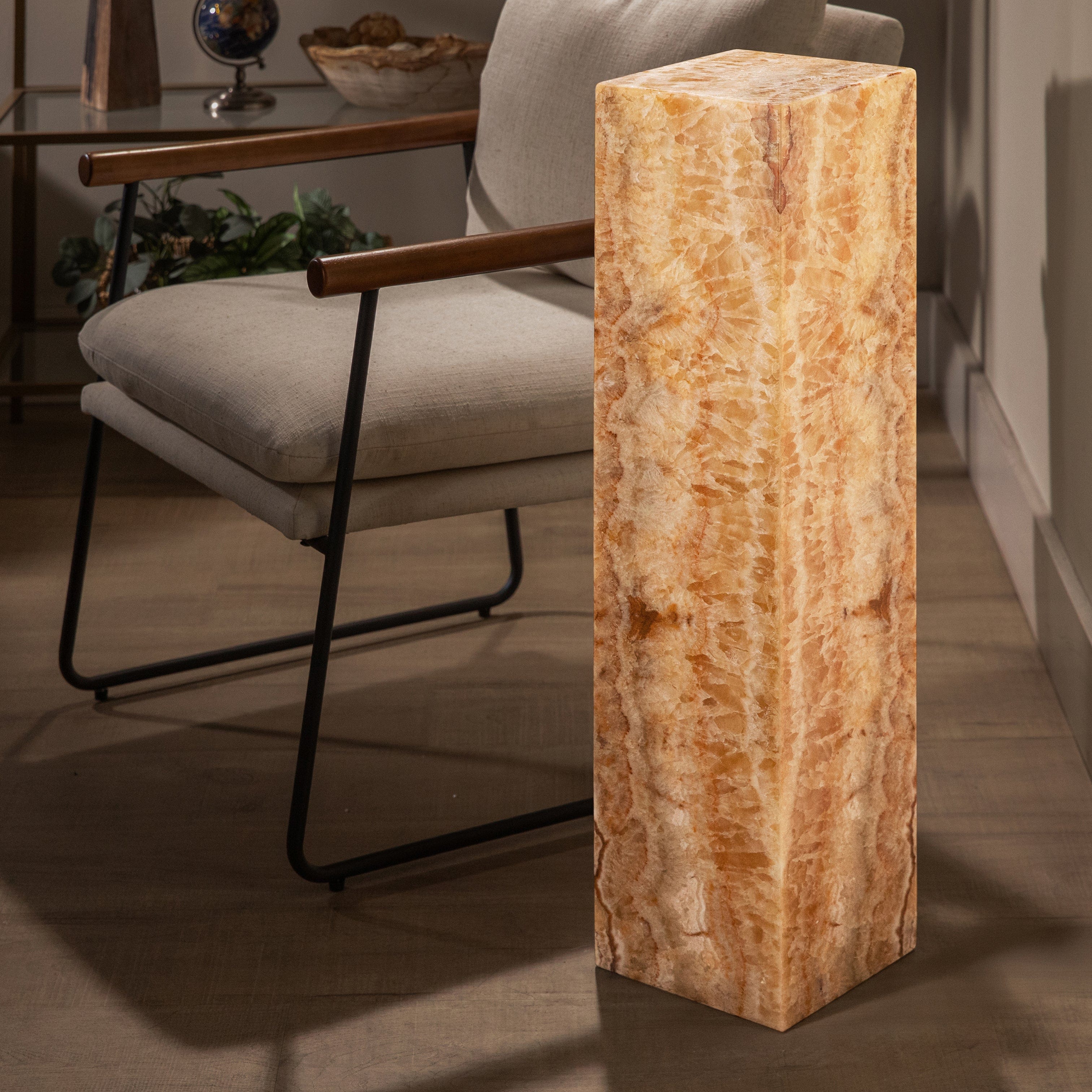 Kalifano Light Towers Rainbow Onyx Light Tower - 32 in LT80X20.017