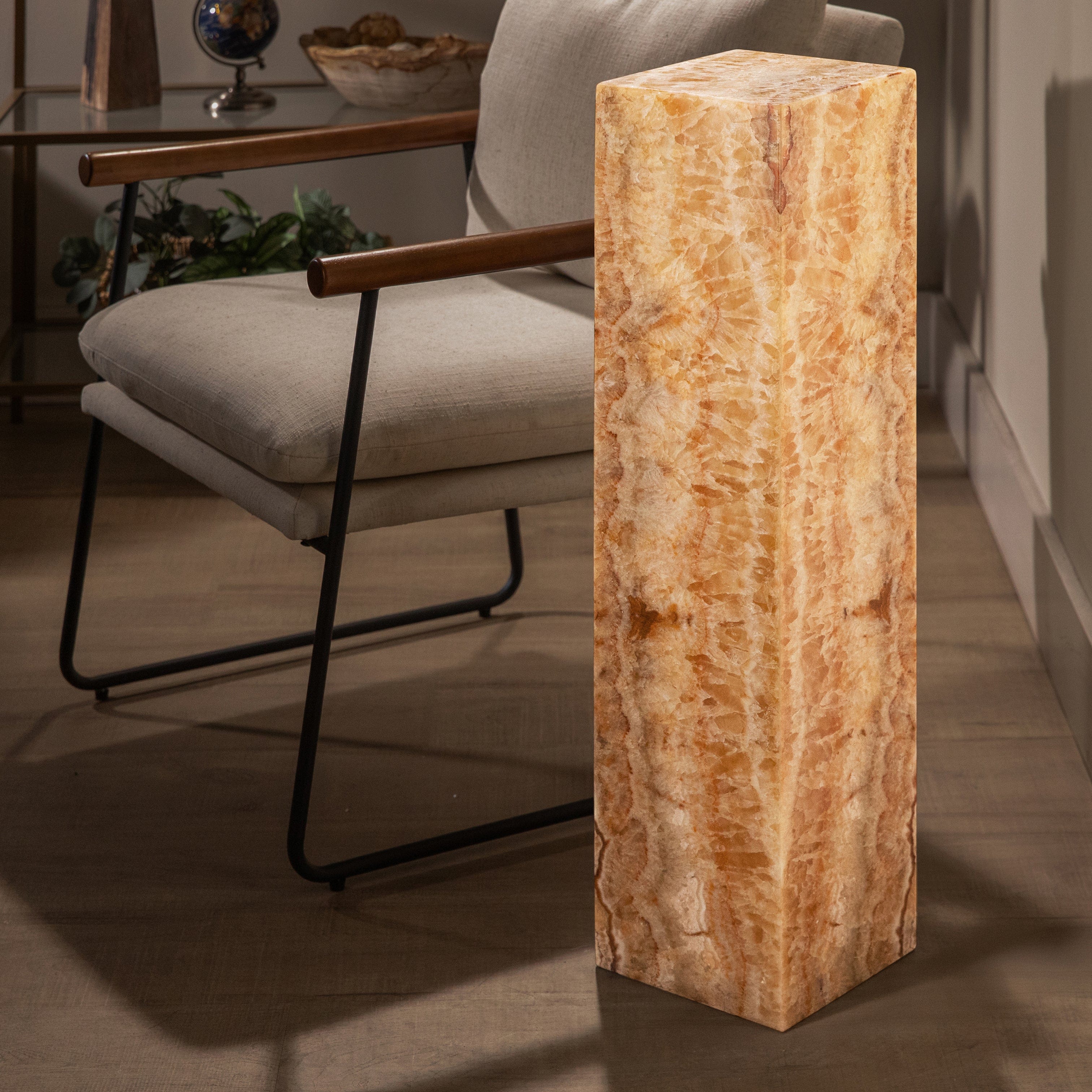 Kalifano Light Towers Rainbow Onyx Light Tower - 32 in LT80X20.017