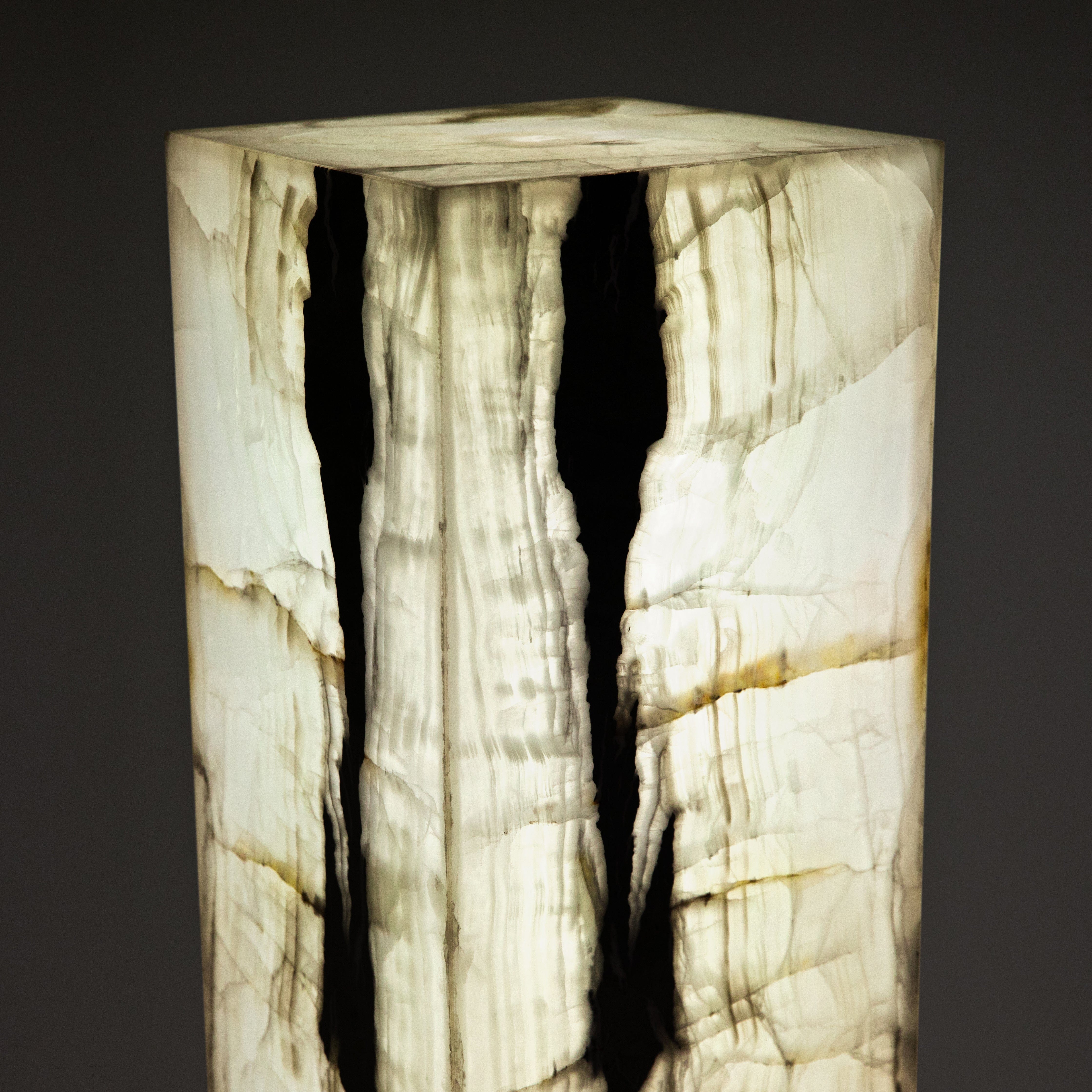 Kalifano Light Towers White Onyx Light Tower - 69 in LT170X30.002