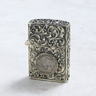 Buffalo Nickel 925 Sterling Silver & Copper Lighter Case