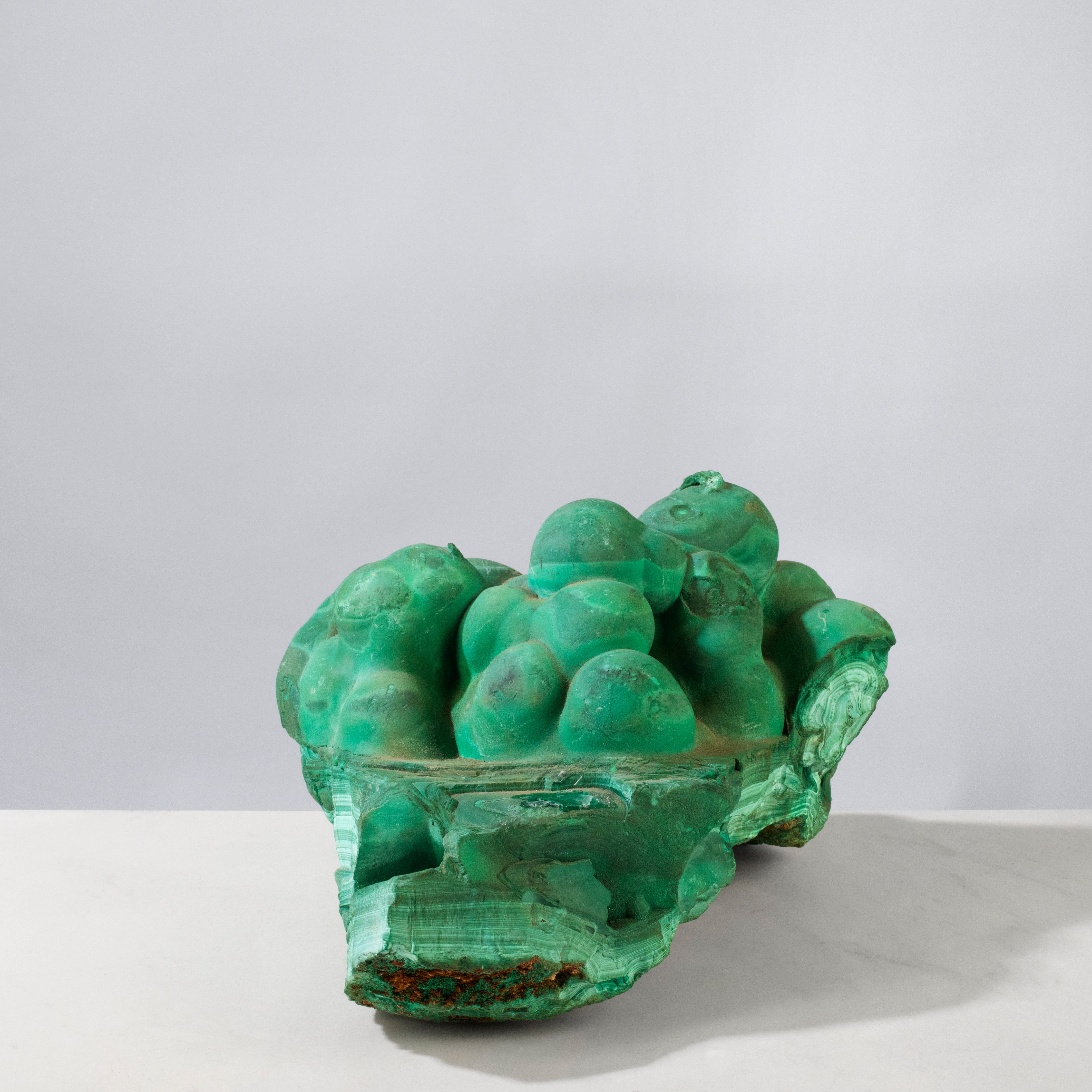 Kalifano Malachite Natural Malachite Freeform Specimen from Congo - 10.75" / 23.3 lbs MA14000.003