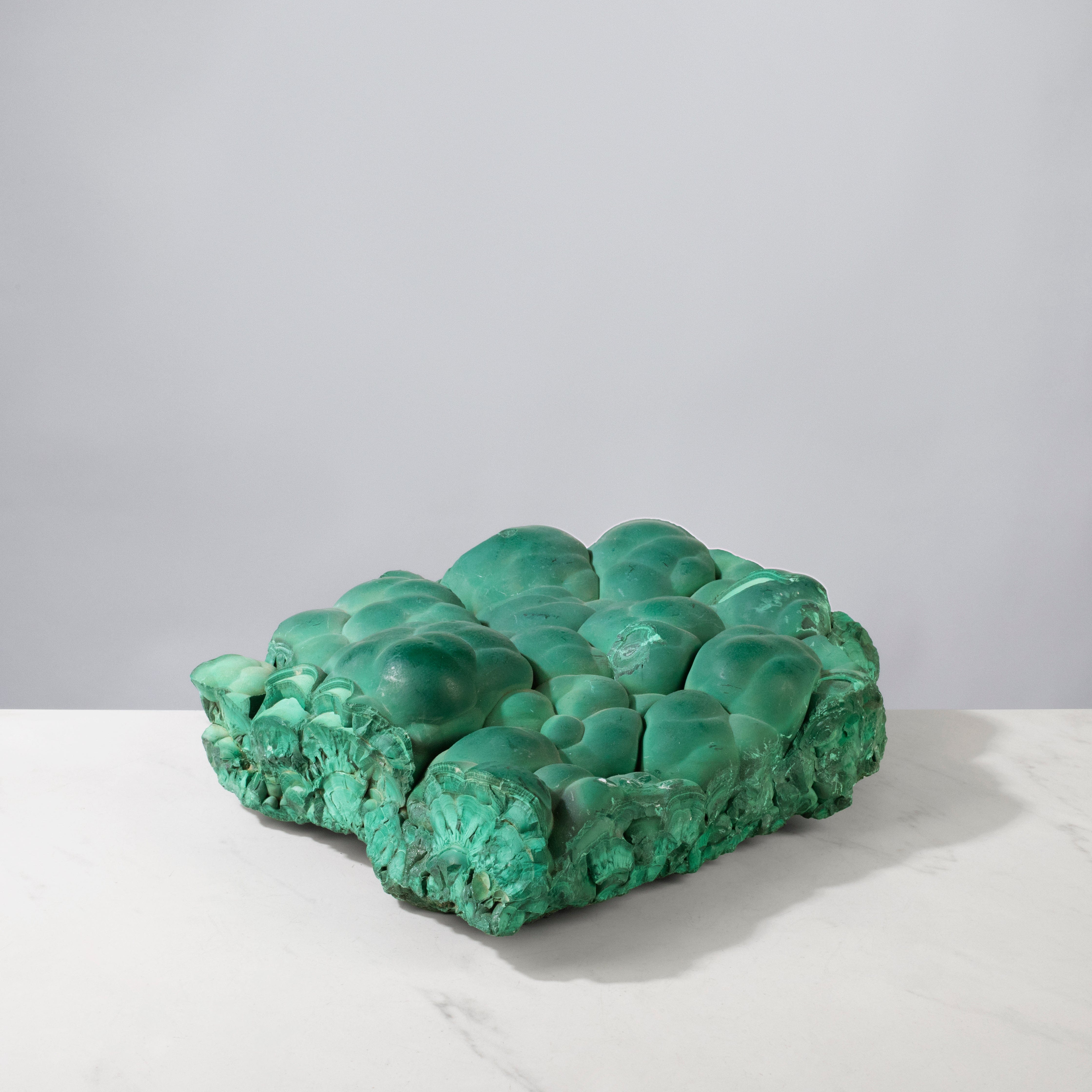 Kalifano Malachite Natural Malachite Freeform Specimen from Congo - 16" / 35.4 lbs MA19200.001