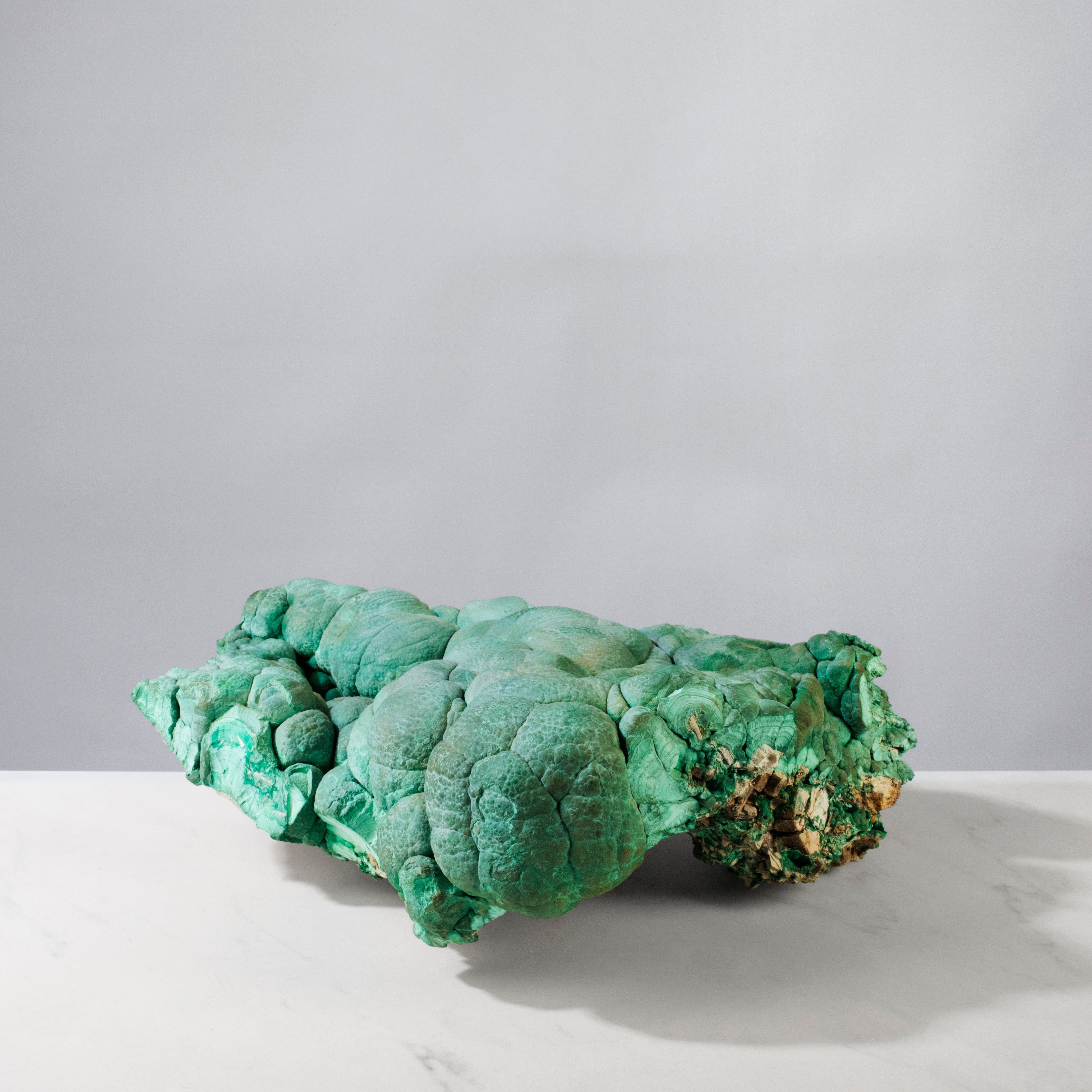 Kalifano Malachite Natural Malachite Freeform Specimen from Congo - 16" / 38.4 lbs MA19200.002