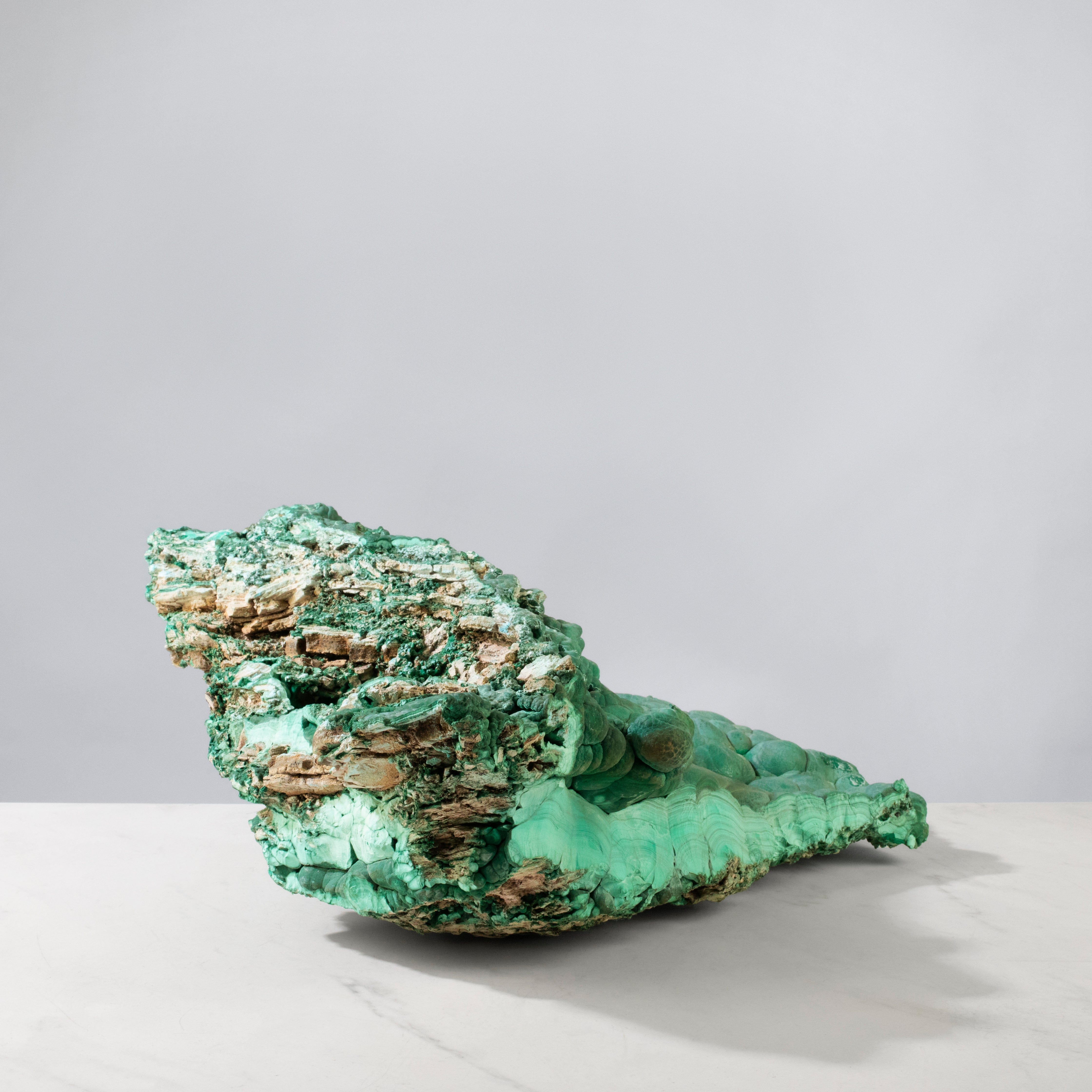 Kalifano Malachite Natural Malachite Freeform Specimen from Congo - 21" / 55 lbs MA48000.001