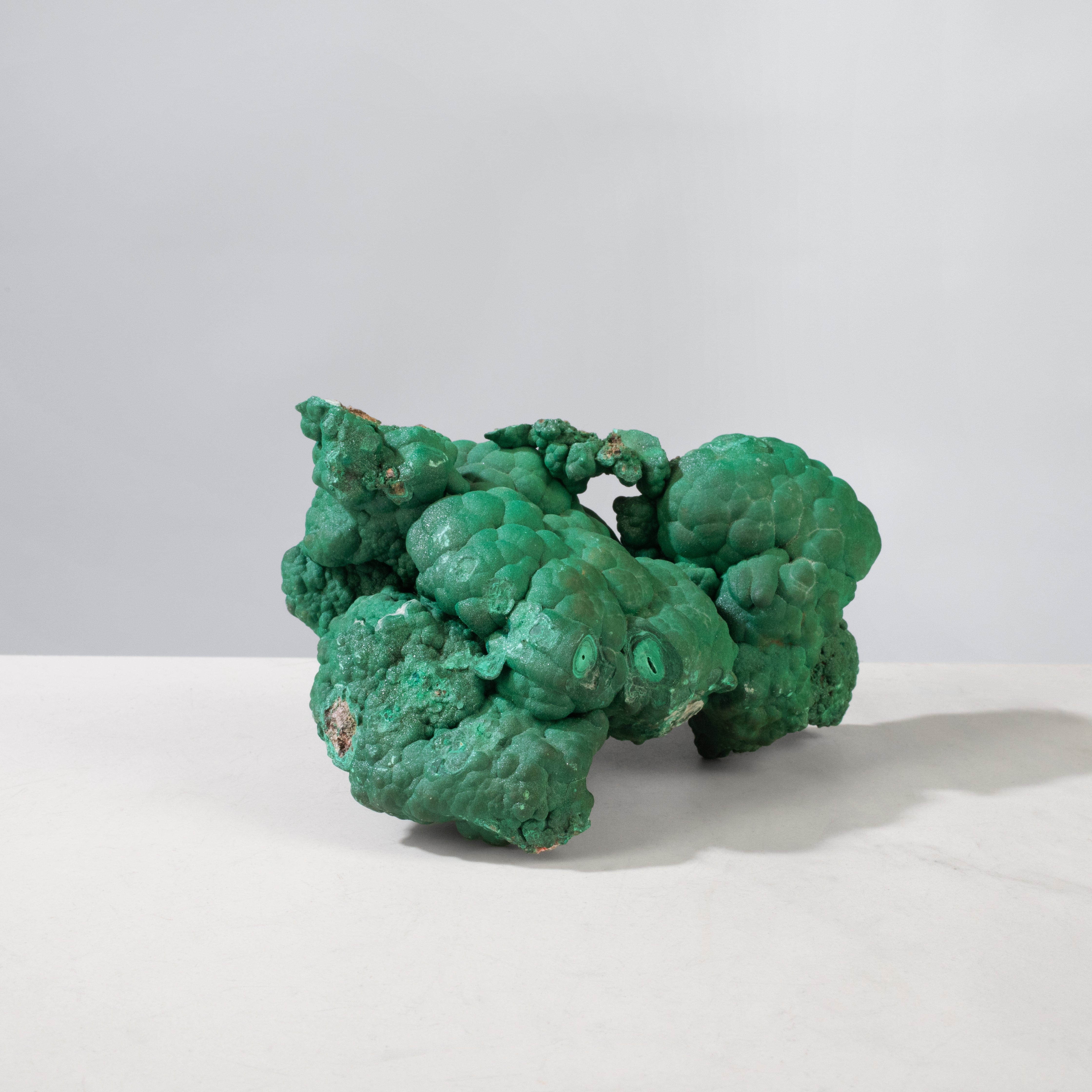 Kalifano Malachite Natural Malachite Freeform Specimen from Congo - 5.75" / 1,217 g MA1600.007