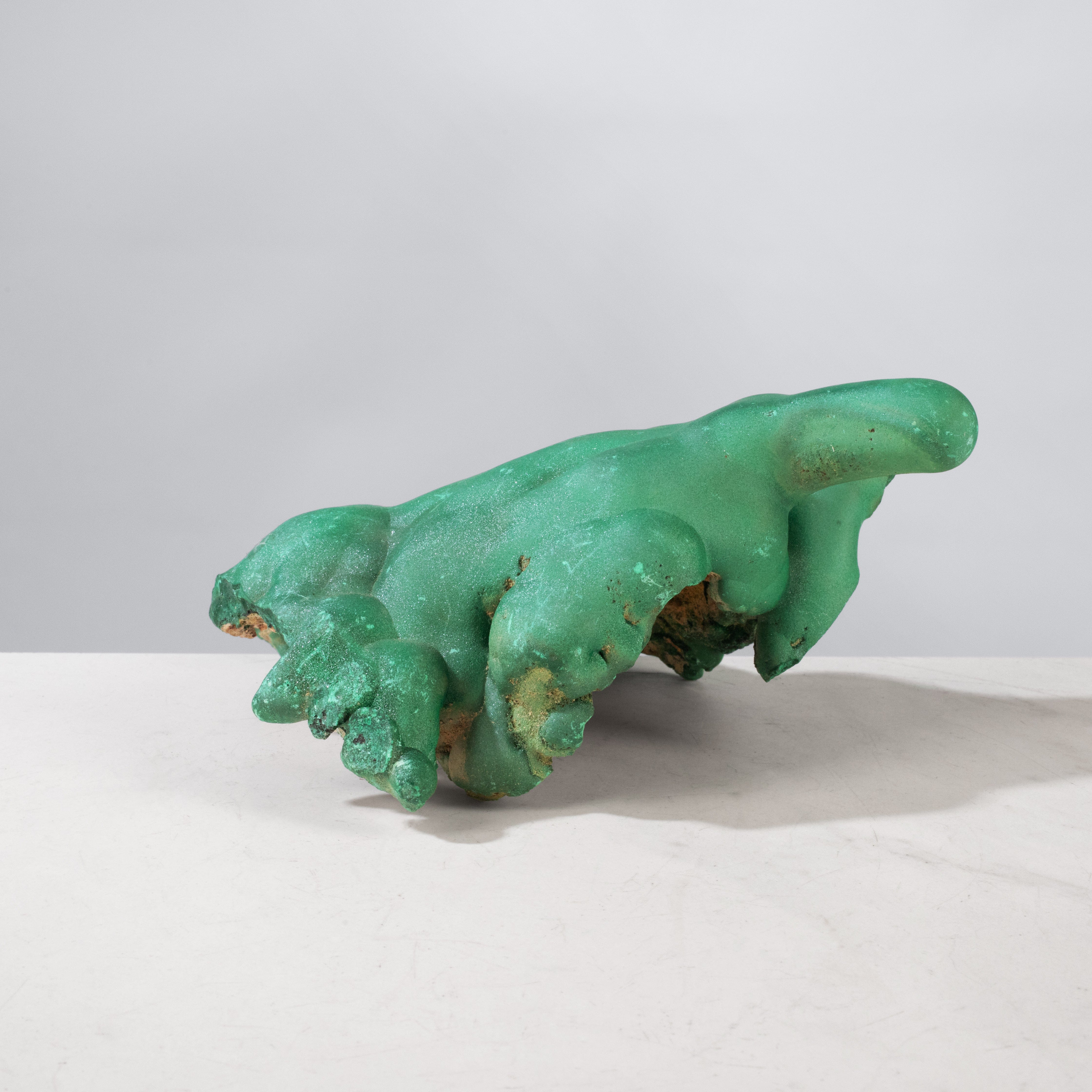 Kalifano Malachite Natural Malachite Freeform Specimen from Congo - 8" / 1,389 g MA1900.002