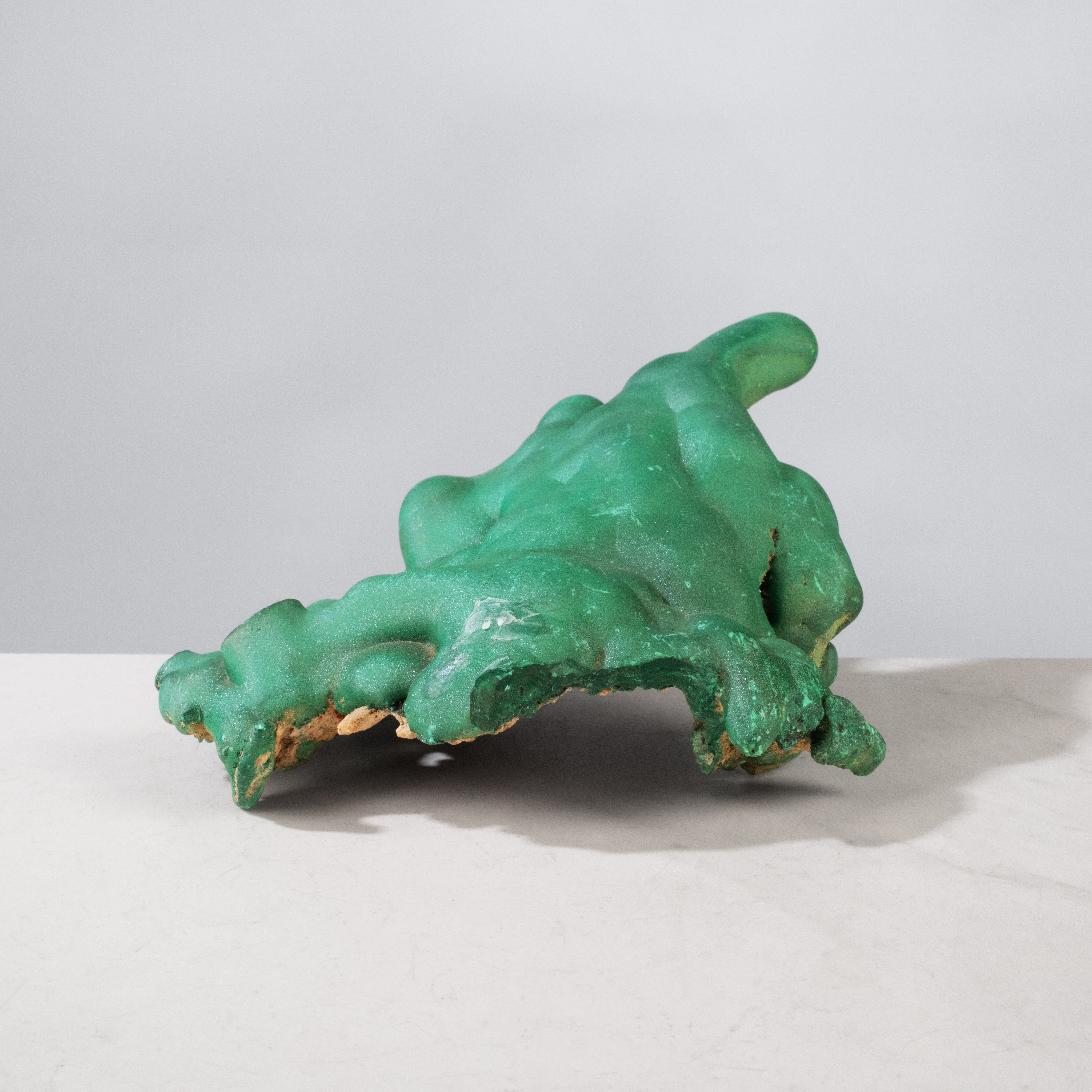 Kalifano Malachite Natural Malachite Freeform Specimen from Congo - 8" / 1,389 g MA1900.002