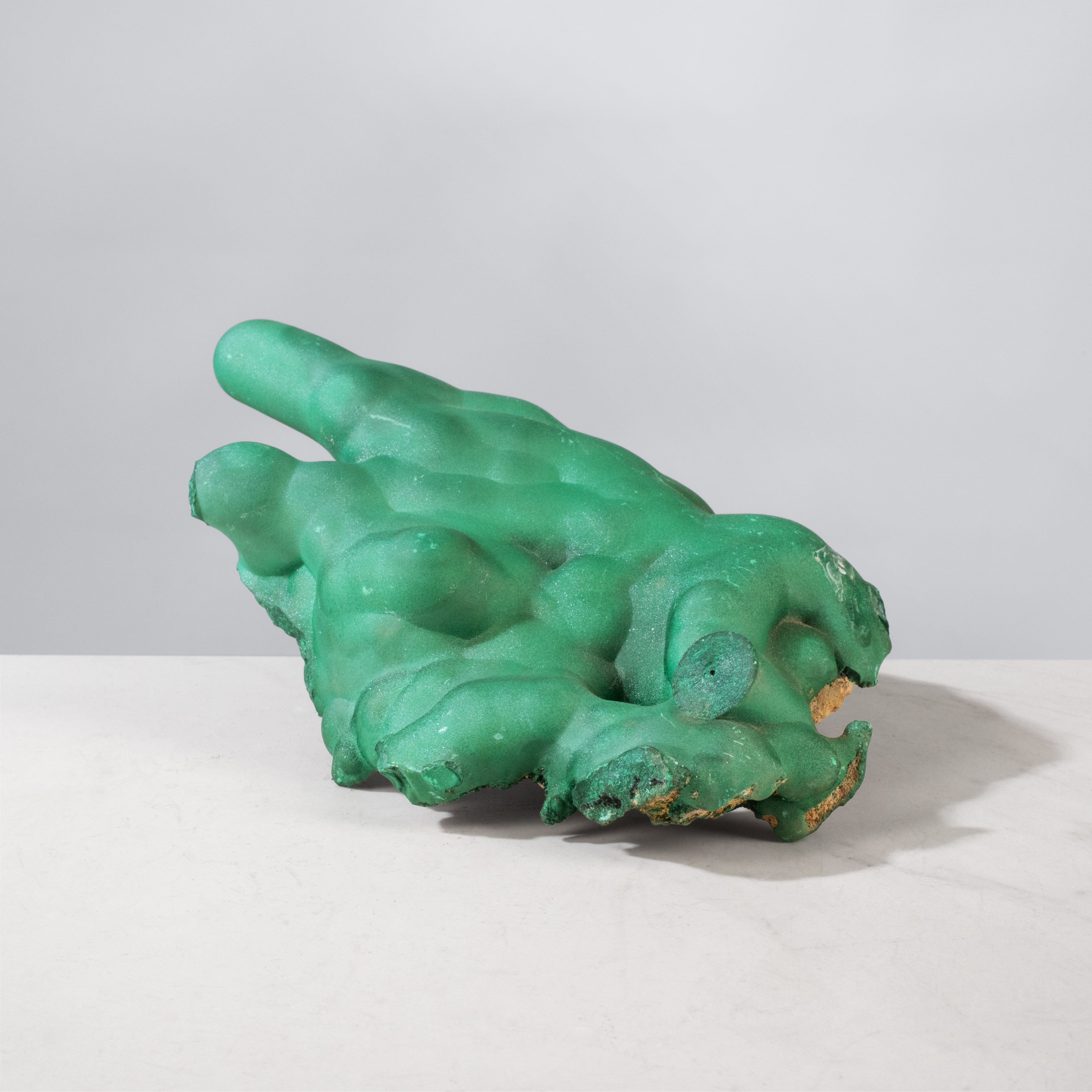 Kalifano Malachite Natural Malachite Freeform Specimen from Congo - 8" / 1,389 g MA1900.002