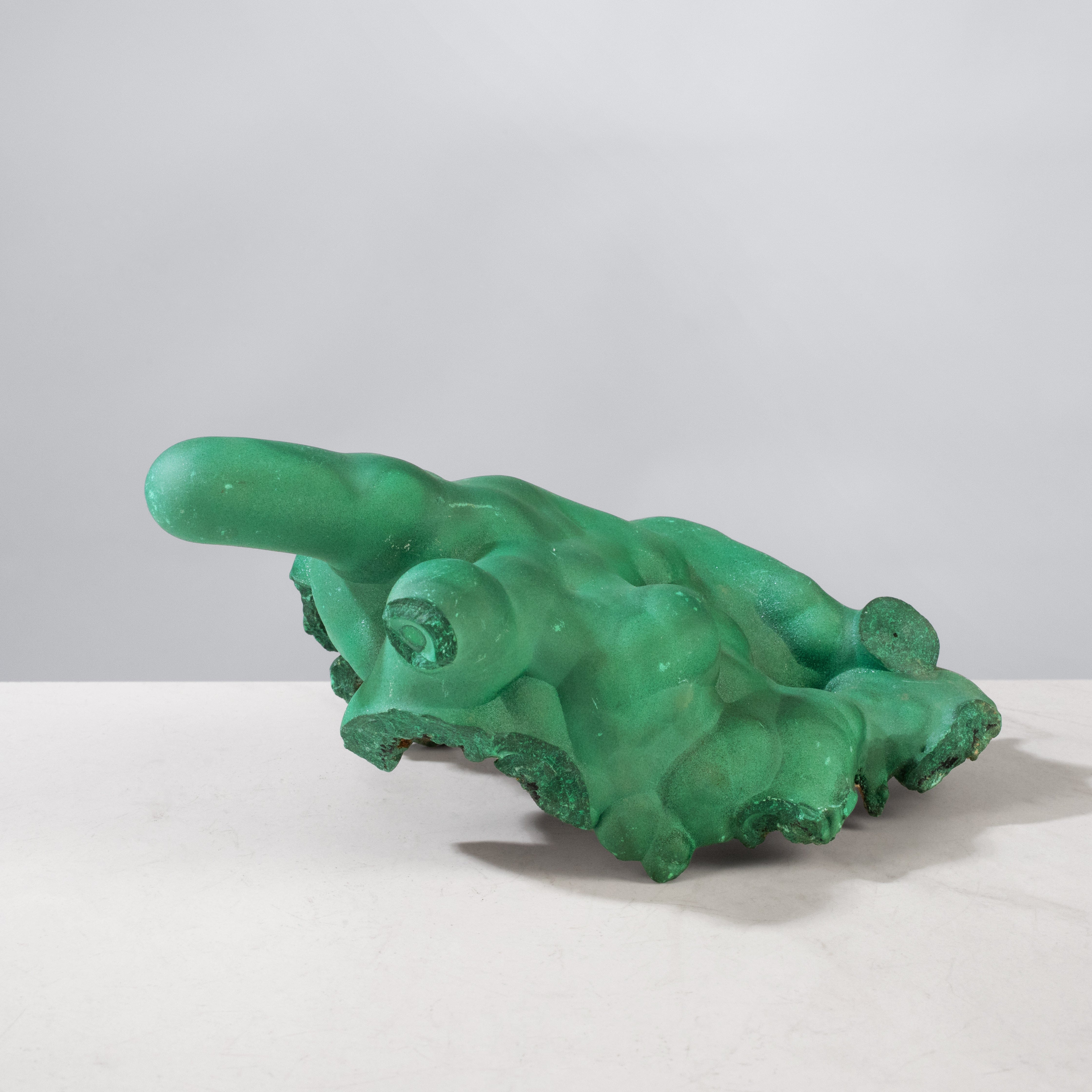 Kalifano Malachite Natural Malachite Freeform Specimen from Congo - 8" / 1,389 g MA1900.002