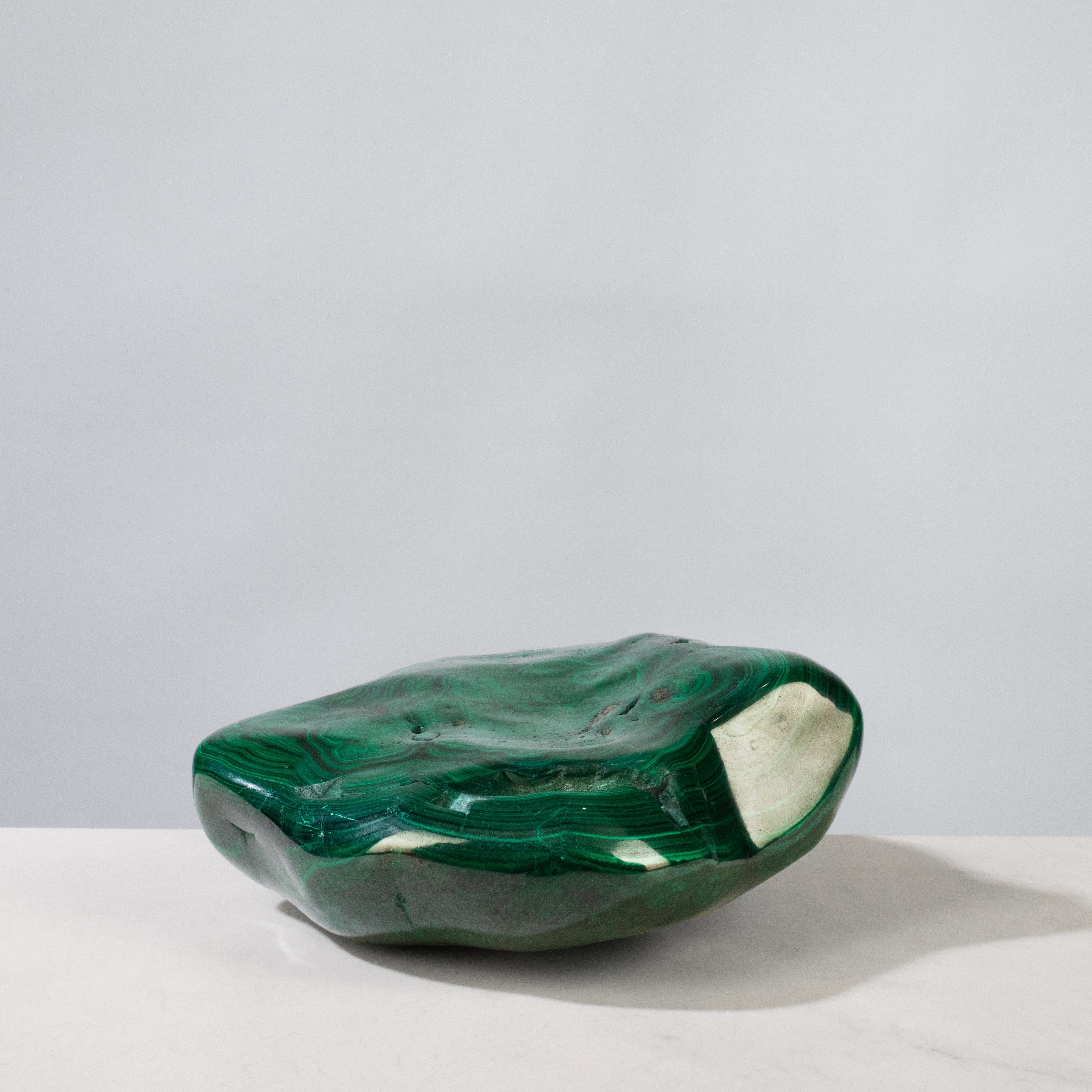 Kalifano Malachite Natural Malachite Polished Freeform Specimen from Congo - 6" / 2,088 g MA1600.006