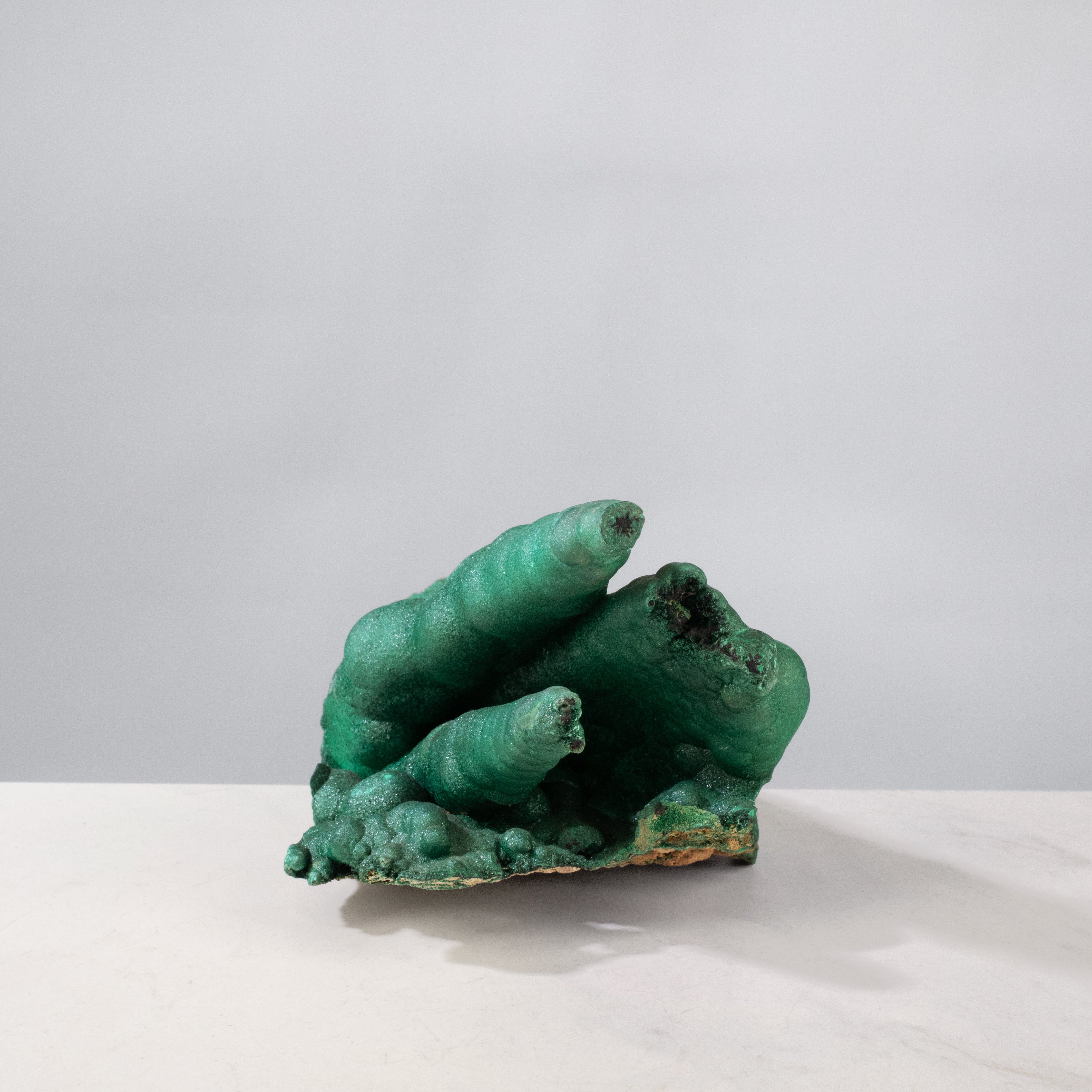 Kalifano Malachite Natural Malachite Polished Freeform Specimen from Congo- 6.5" / 1,294 g MA3200.004
