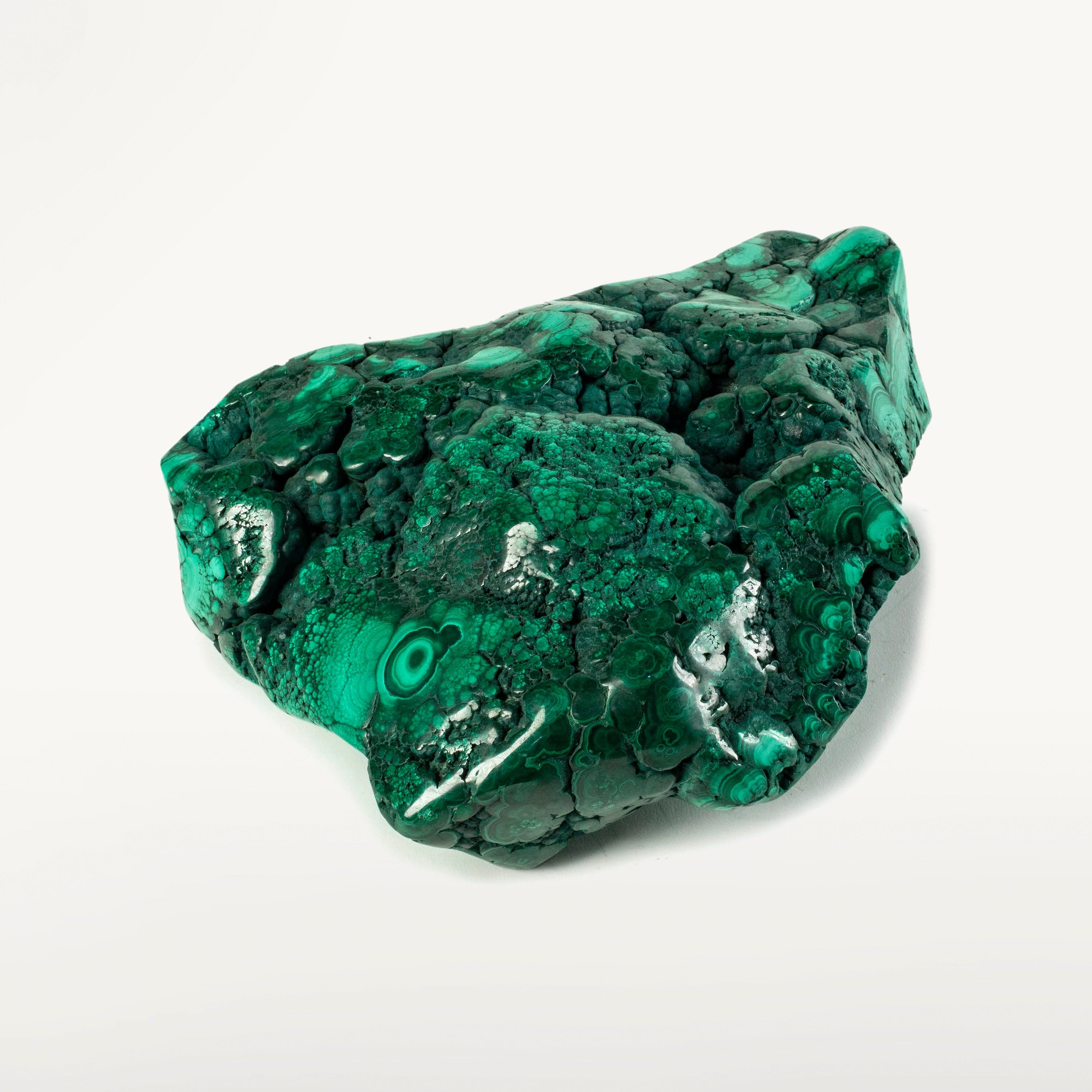 Kalifano Malachite Rare Natural Green Malachite Polished Freeform Specimen from Congo - 5.6 kg / 12.2 lbs MA3500.001