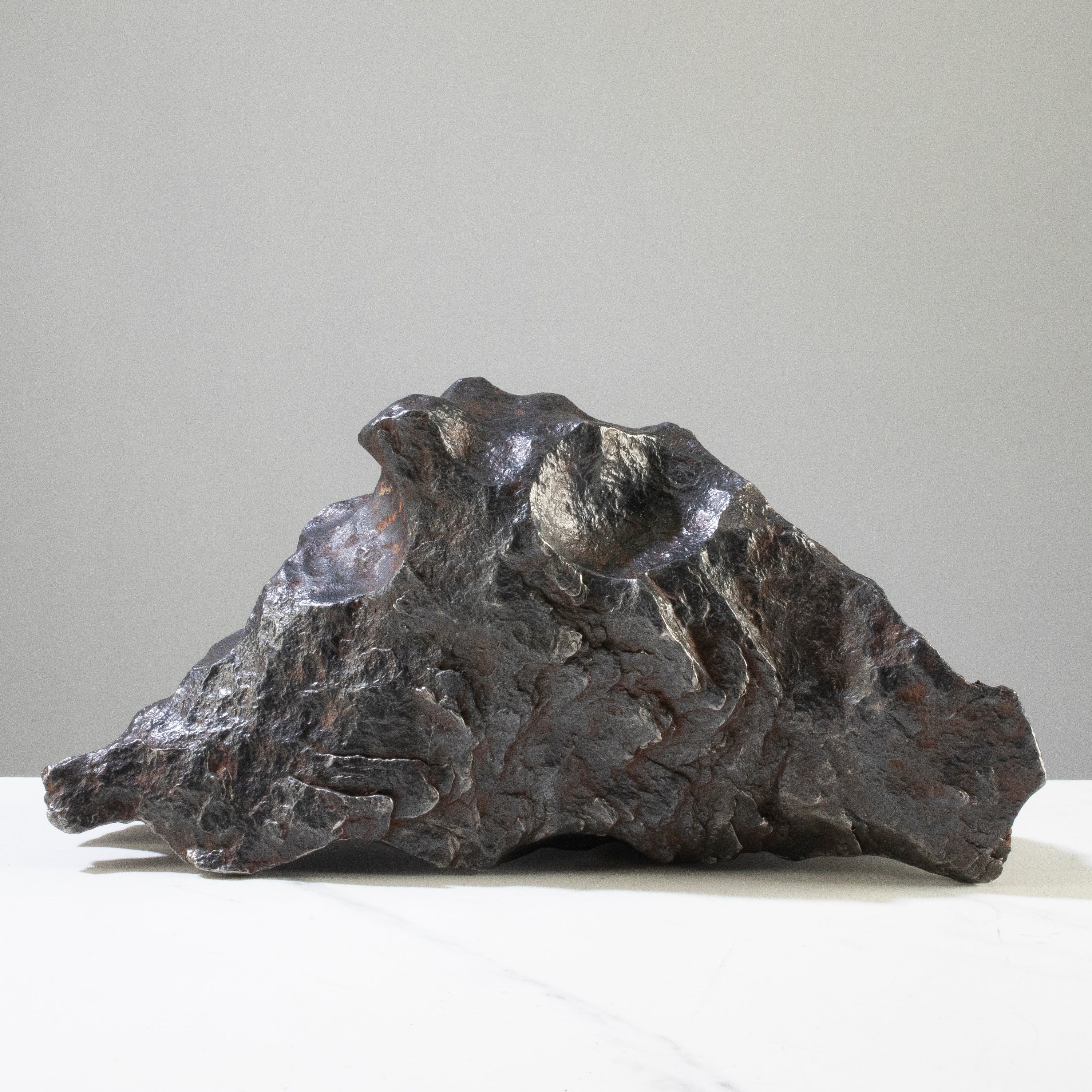 Kalifano Meteorites Campo del Cielo Iron Meteorite from Chaco, Argentina 10" / 9,060 grams MTCC316000.001