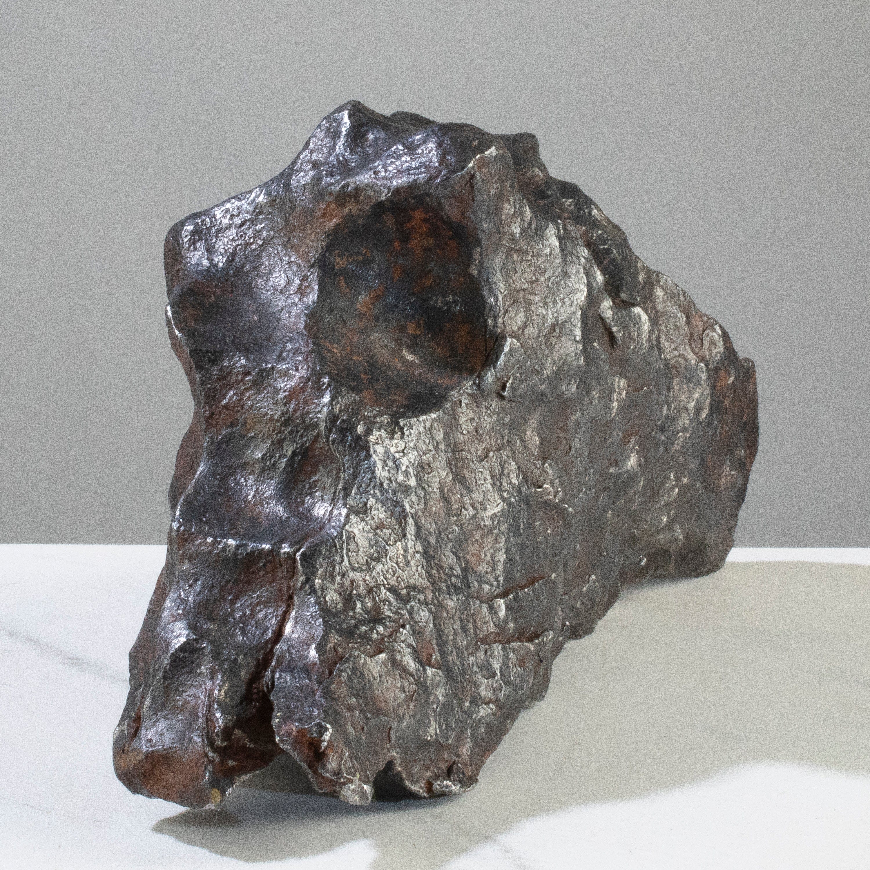 Kalifano Meteorites Campo del Cielo Iron Meteorite from Chaco, Argentina 10" / 9,060 grams MTCC316000.001