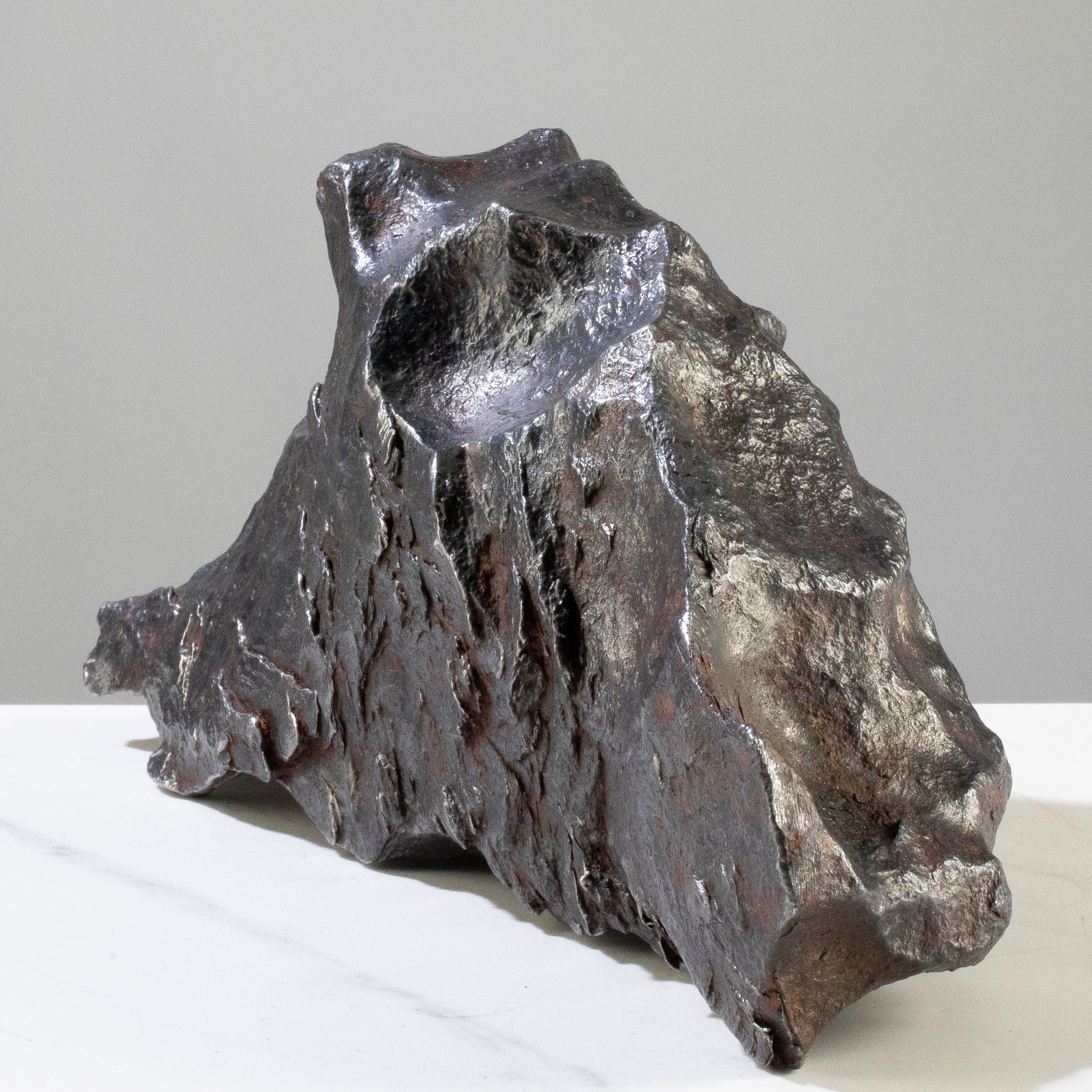 Kalifano Meteorites Campo del Cielo Iron Meteorite from Chaco, Argentina 10" / 9,060 grams MTCC316000.001