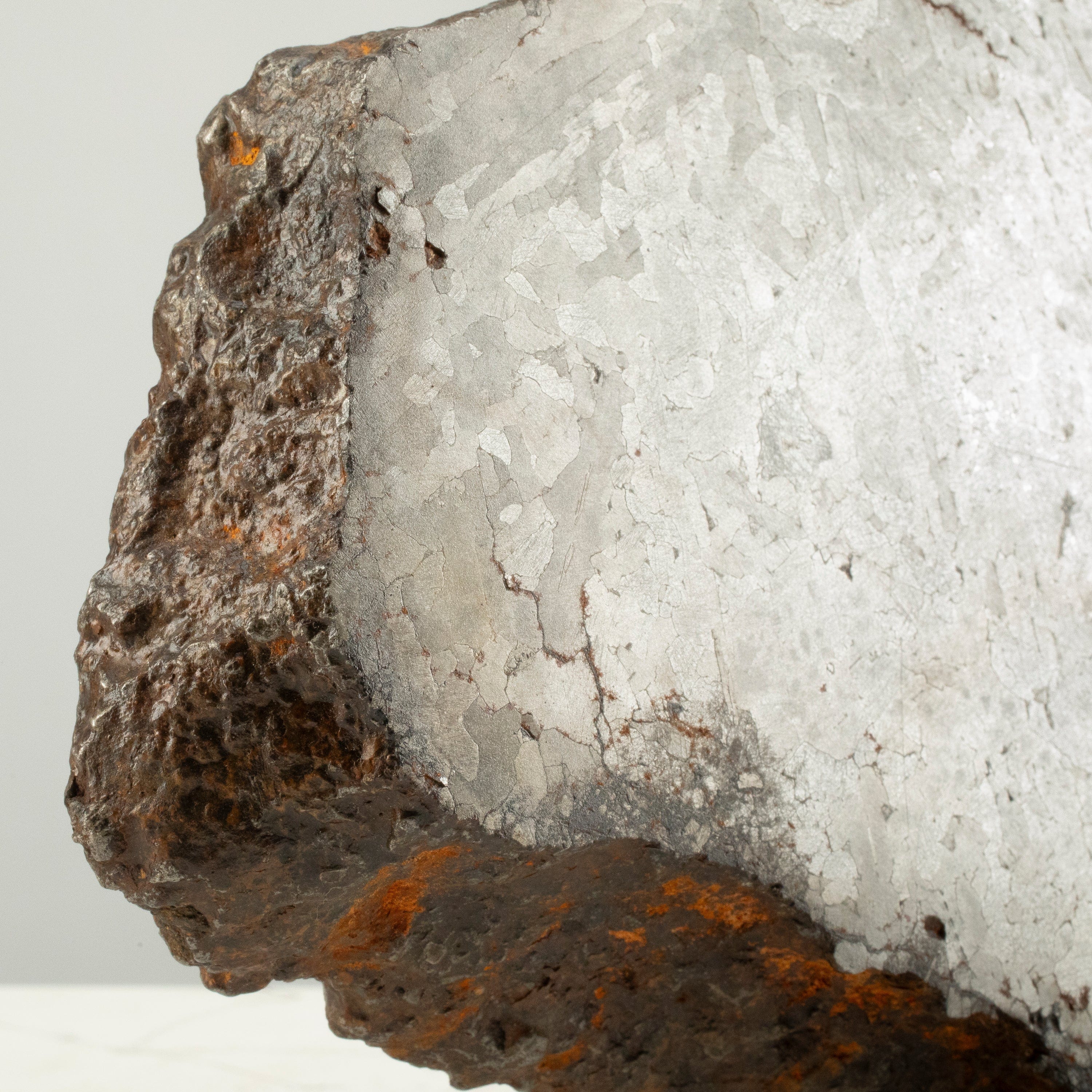 Kalifano Meteorites Campo Del Cielo Iron Meteorite from Chaco, Argentina 15" / 21.5 kgs MTCC258000.001