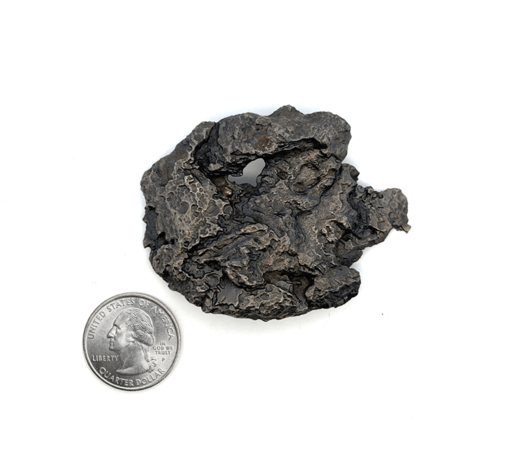 Kalifano Meteorites Dronino Iron Meteorite from Ryazan district, Russia 2.75" / 74 grams MTD6000.001