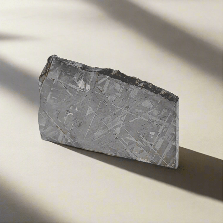 Kalifano Meteorites Gibeon Iron Meteorite Slice from Namibia 2.25" / 48 grams MTG3600.001