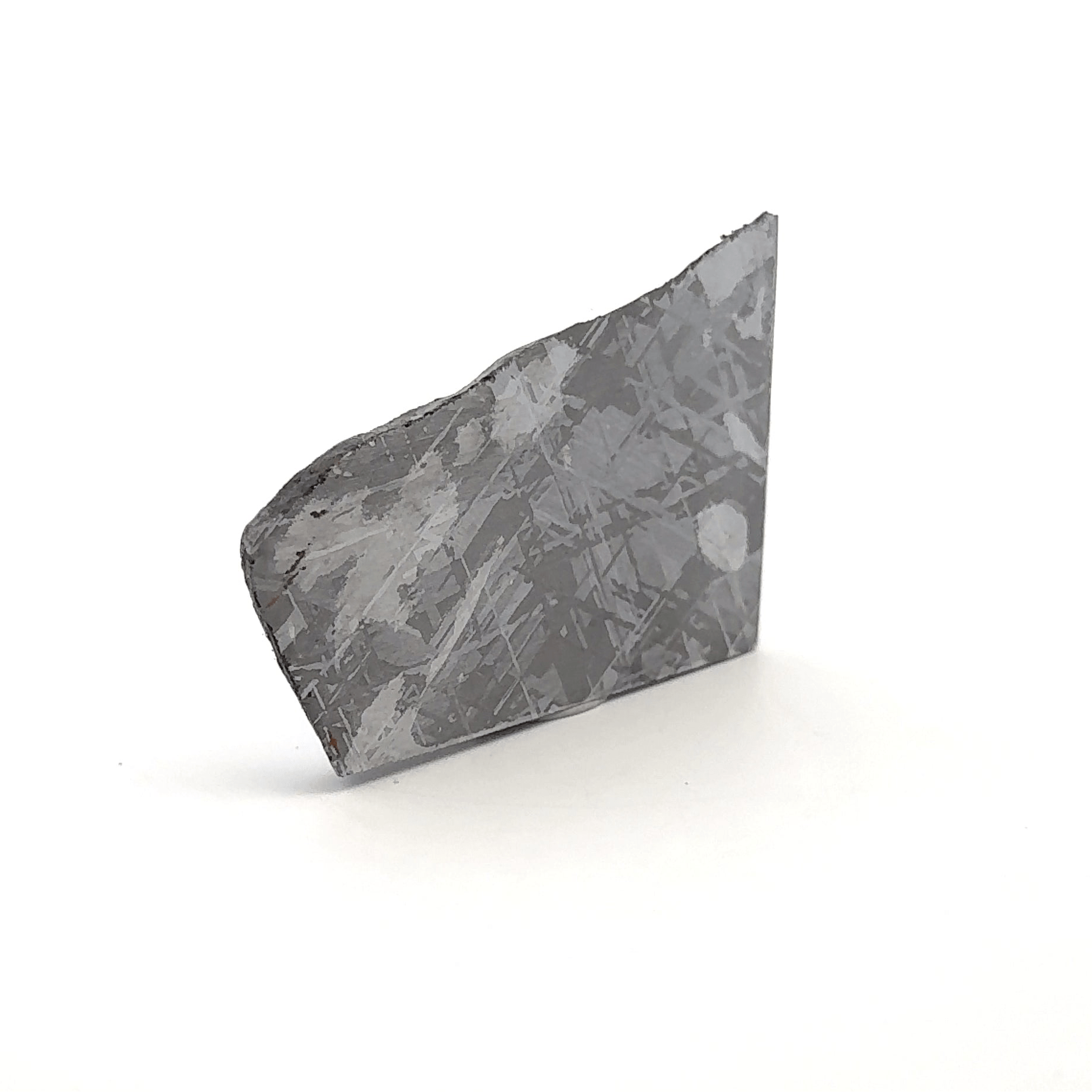 Kalifano Meteorites Gibeon Iron Meteorite Slice from Namibia 2.25" / 48 grams MTG3600.002