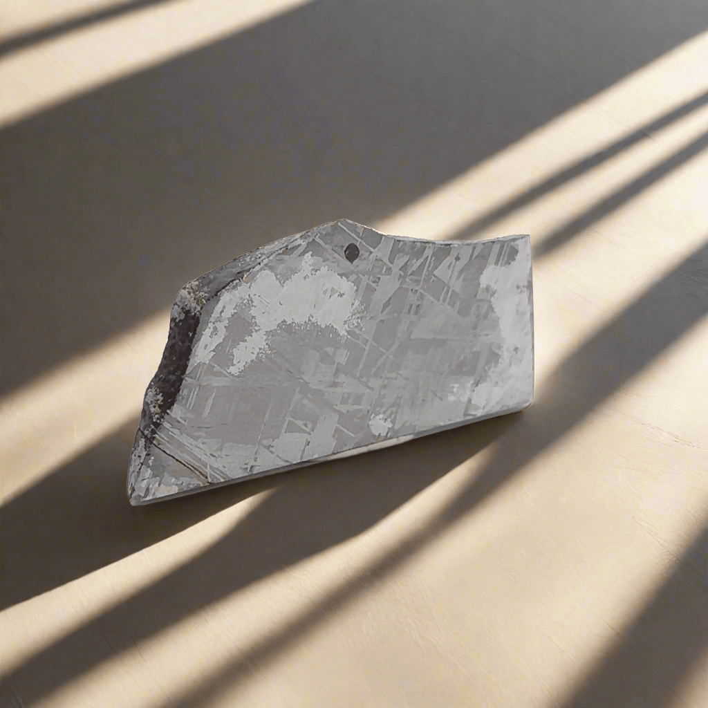 Kalifano Meteorites Gibeon Iron Meteorite Slice from Namibia 2.5" / 46 grams MTG3400.002