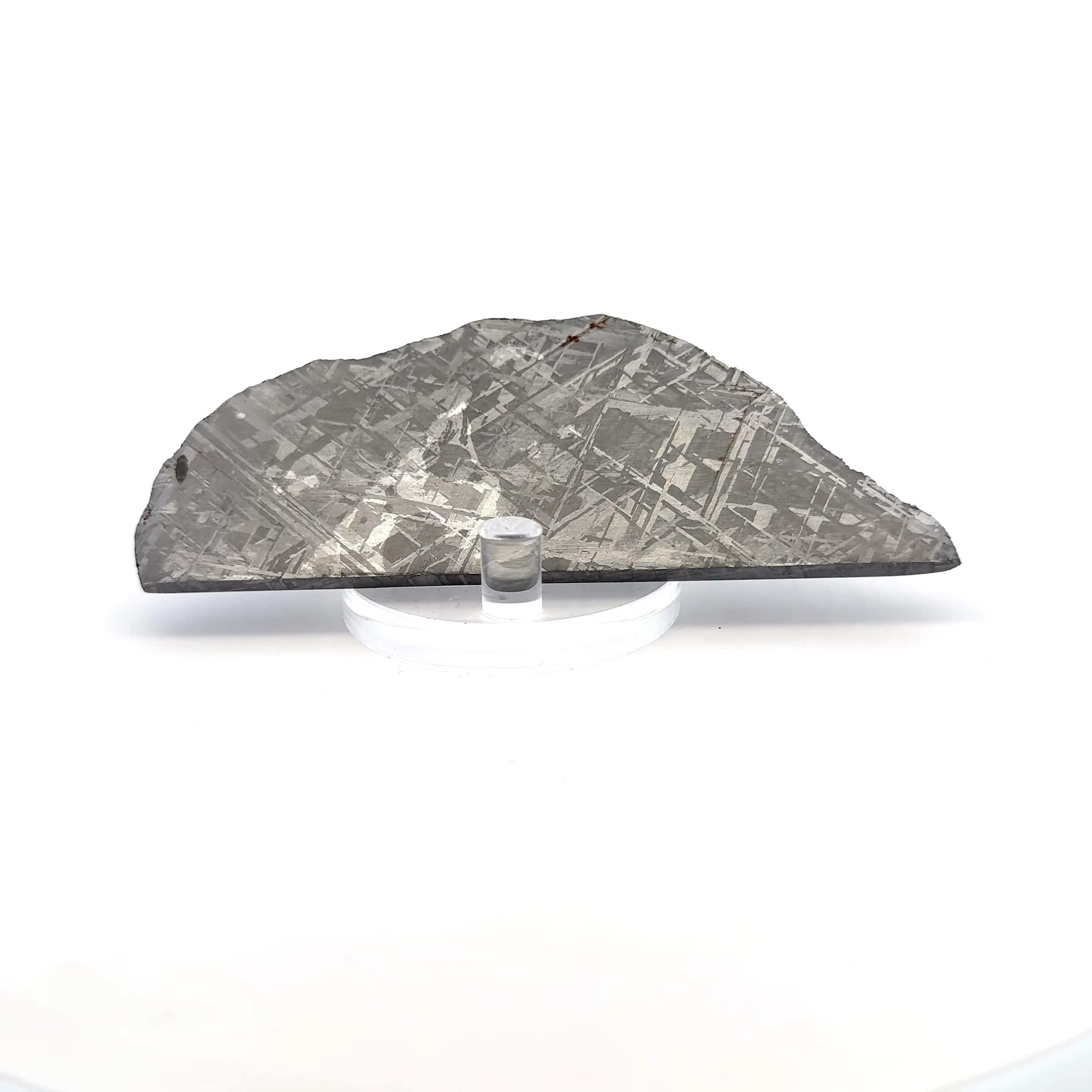 Kalifano Meteorites Gibeon Iron Meteorite Slice from Namibia 4.5" / 102 grams MTG8000.001