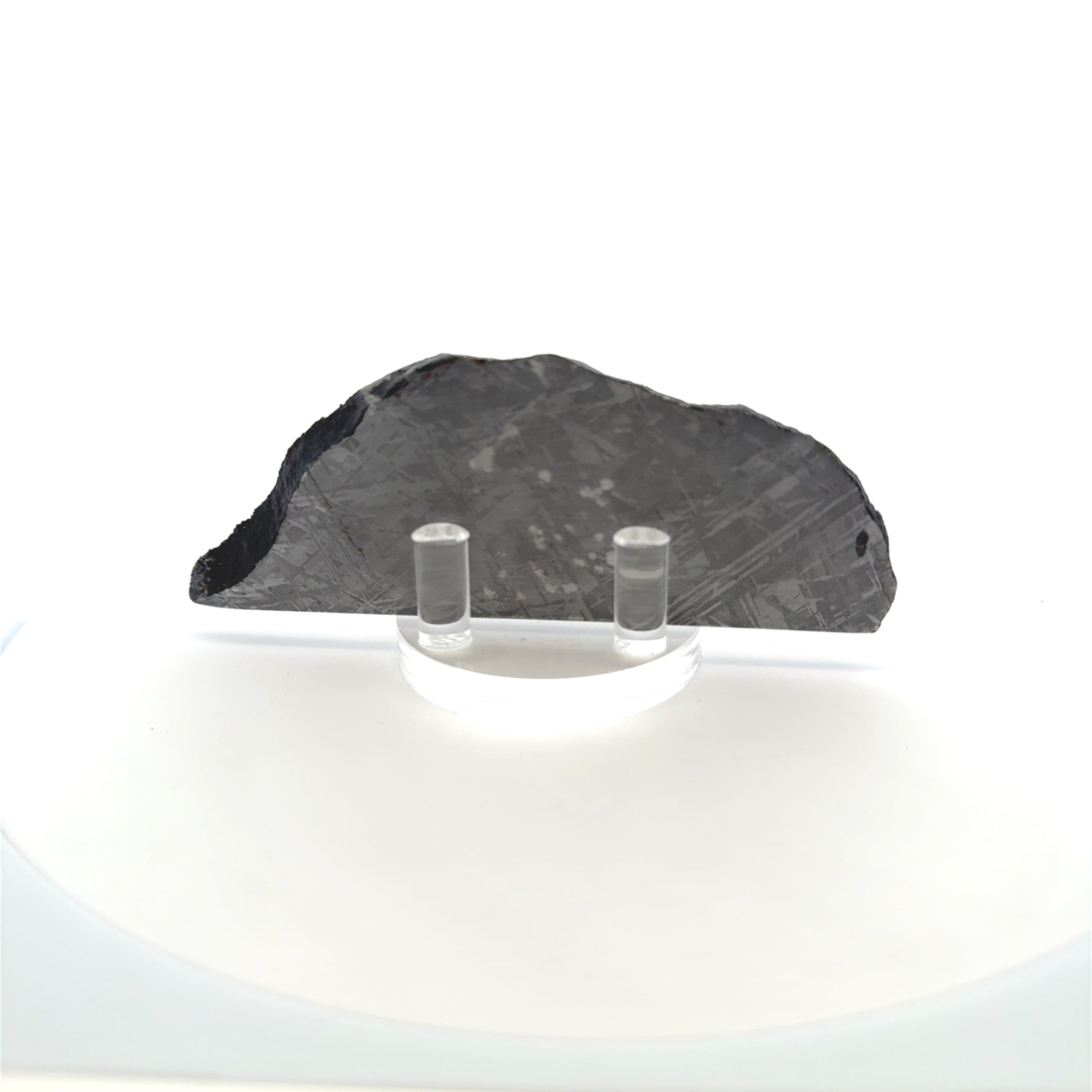 Kalifano Meteorites Gibeon Iron Meteorite Slice from Namibia 4.5" / 102 grams MTG8000.001